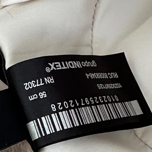 Zara Beige Fur Bucket Hat - Picture 5 of 5